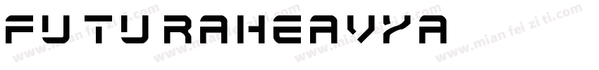 Futura HeavyA字体转换